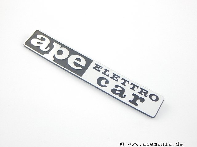 Emblem - APE  ELETTRO CAR