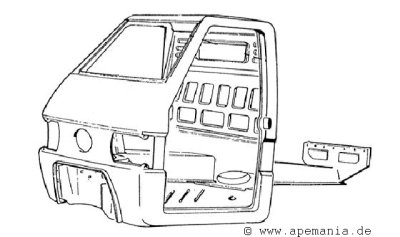 Chassis/Fahrgestell  APE TM703V ZAPT10