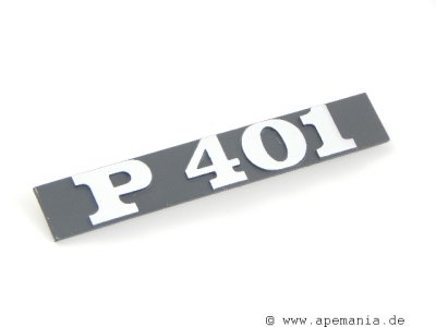 Emblem - APE P401 - Frontblech Seite