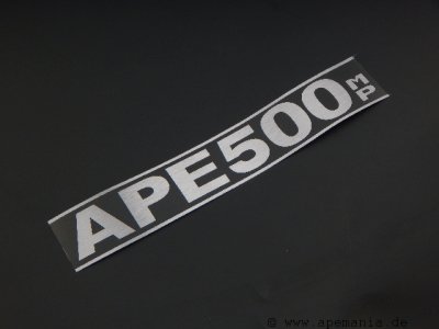 Klebeemblem - Front APE MP500