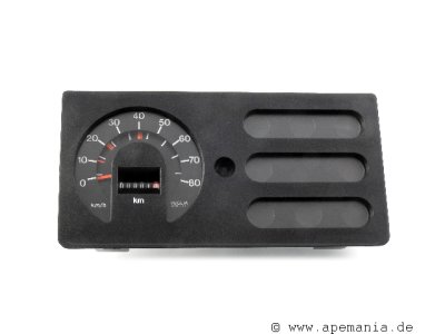 Tachometer APE CAR Benziner P3 - Klassisch