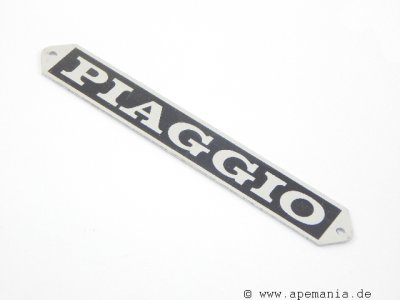 Emblem "Piaggio" Blech